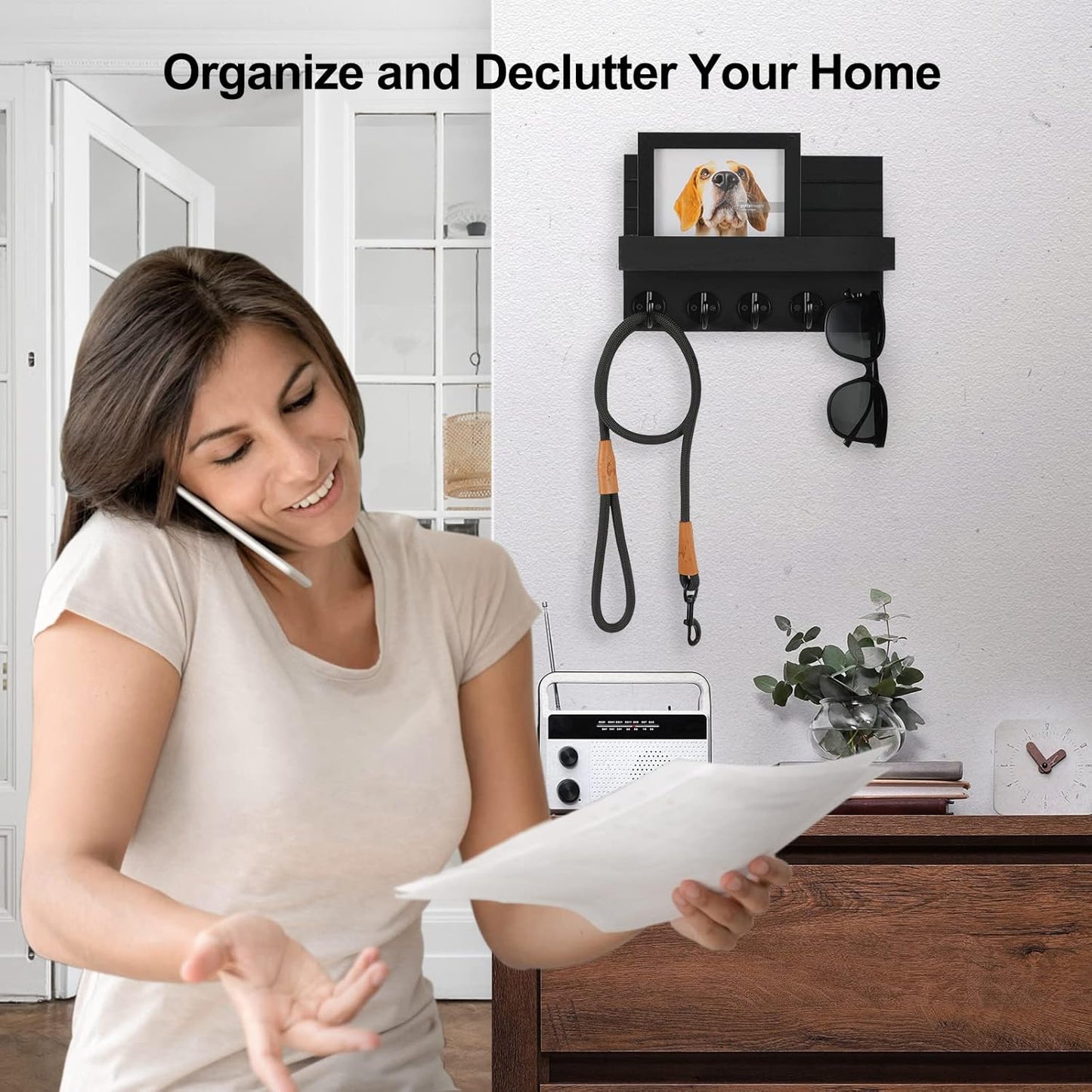 Key Holder for Wall, Decorative Key