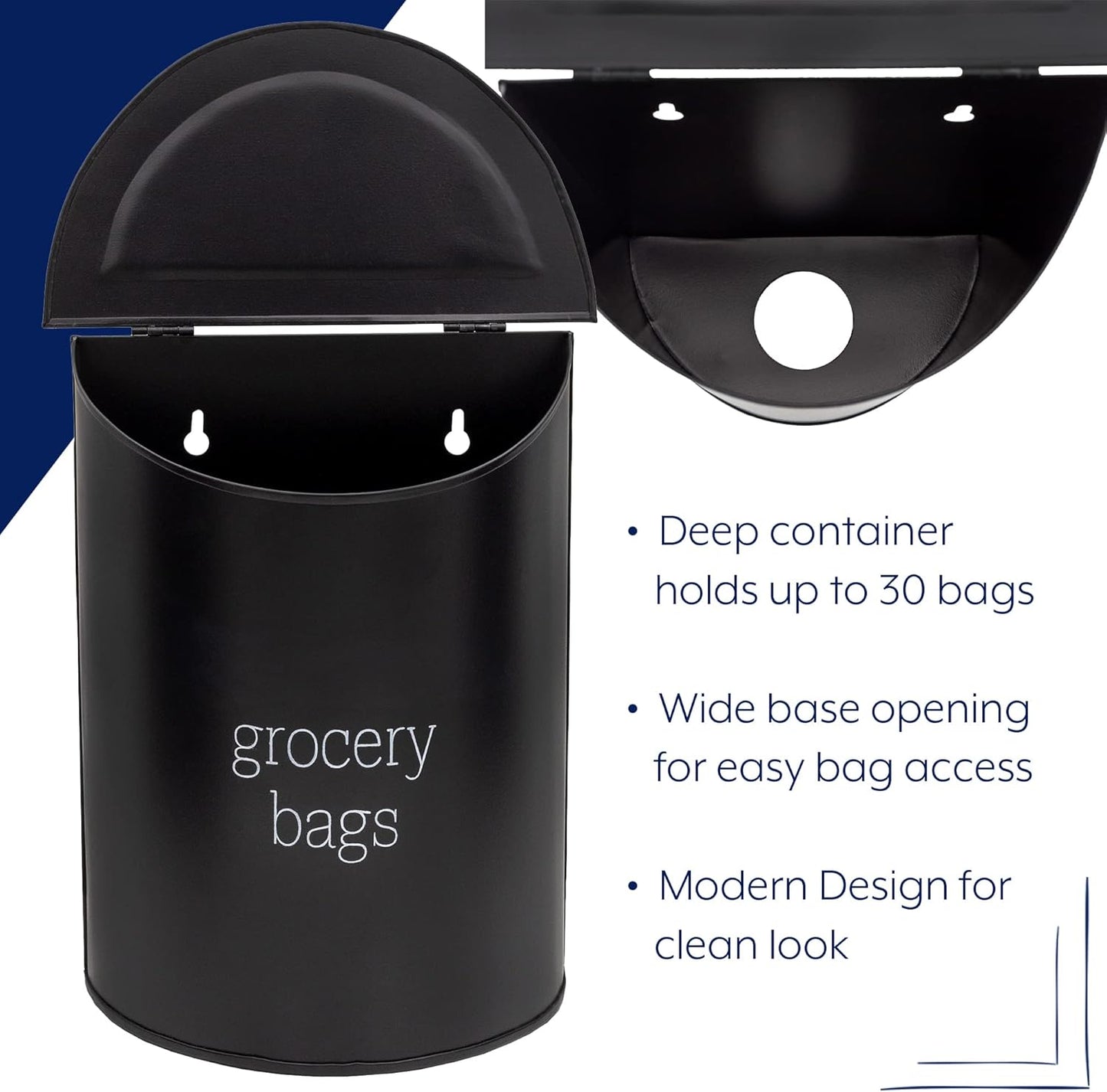 AuldHome Design Enamelware Grocery Bag