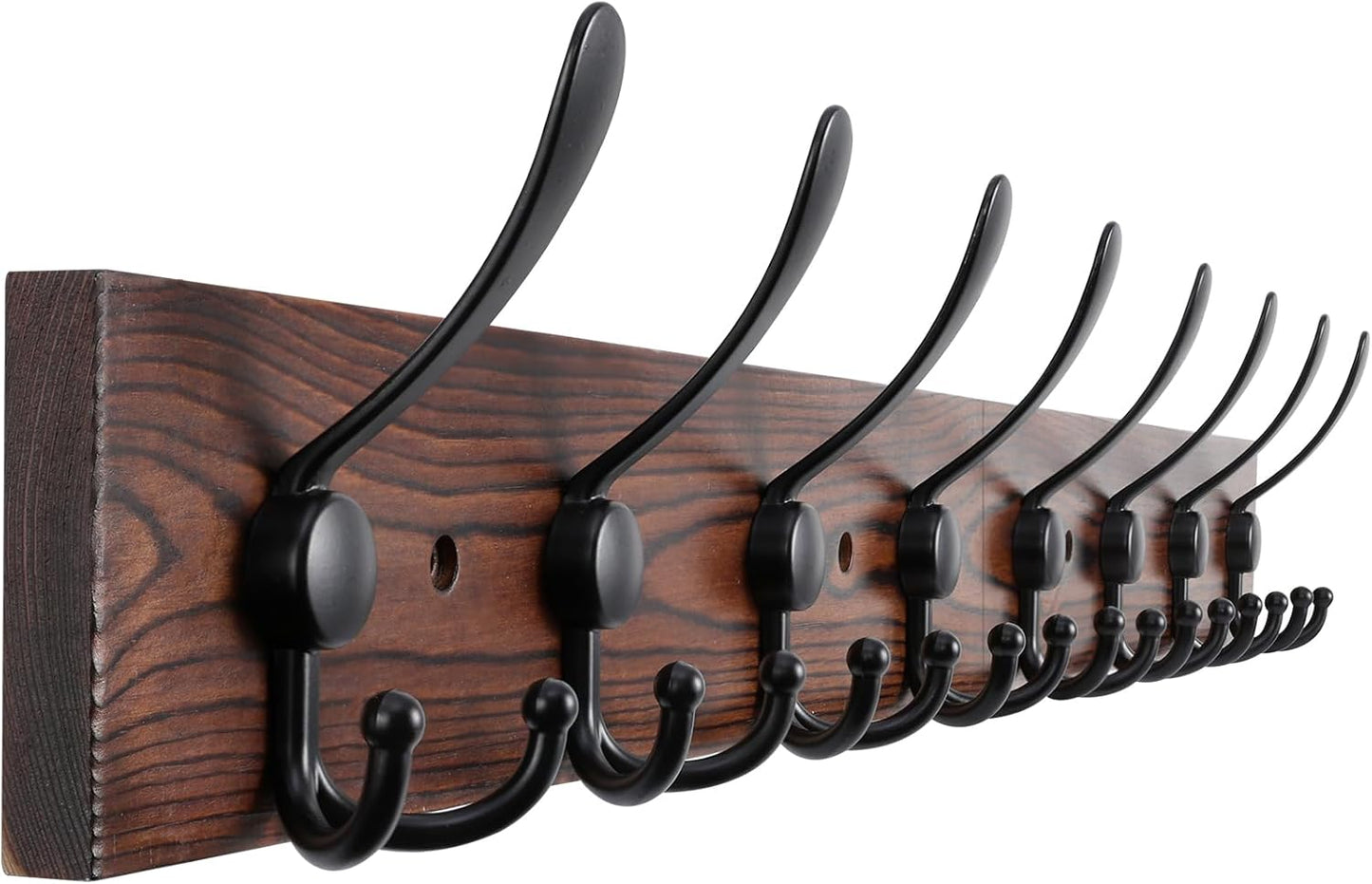 32.2'' Large Coat Rack Wall Mount Coat Hooks