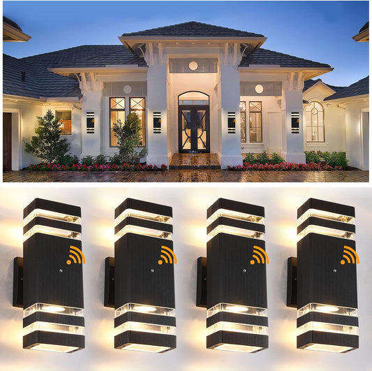 Dusk to Dawn Sensor Outdoor Wall Lights