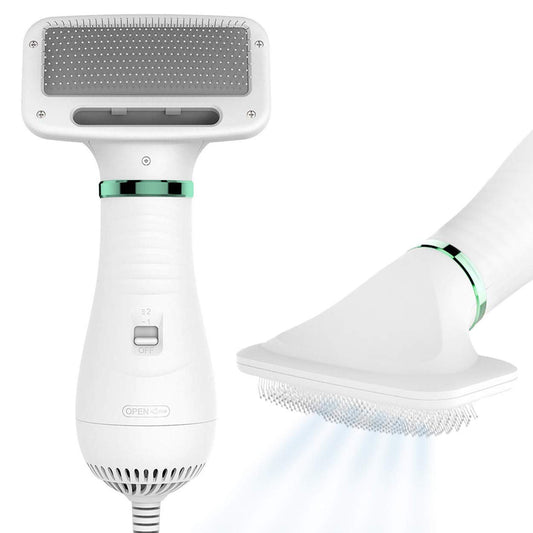 Dog Hair Dryer with Slicker Brush