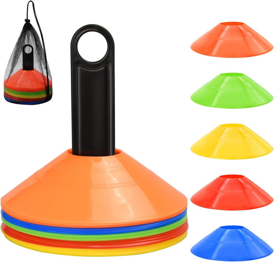 Pack Disc Cones, Agility Soccer Cones