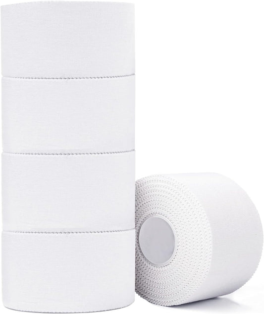 Athletic Tape,5 Pack White Sports Tape